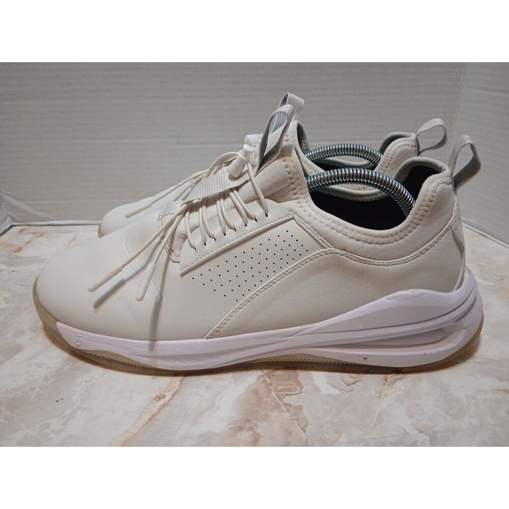 Clove Shoes Mens Size 10.5 Whute Slip On Nursing Walking Sneakers Comfort - Picture 6 of 9